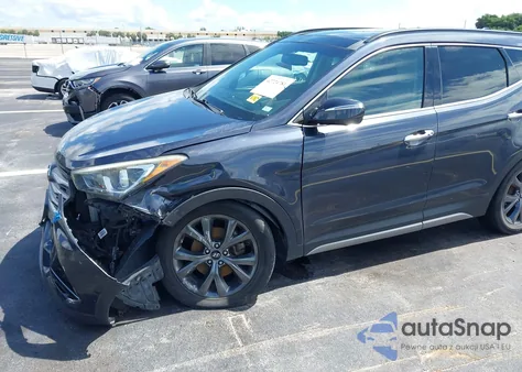 2017 Hyundai Santa Fe Sport 2.0T Ultimate из США, поврежденный, VIN 5XYZW4LA5HG463937